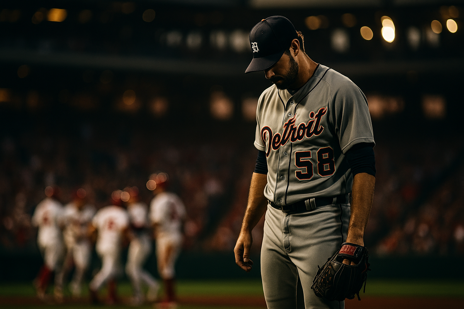 Tigers' Winning Streak Snapped in Philly Heartbreaker as New-Look Bullpen Takes the Field