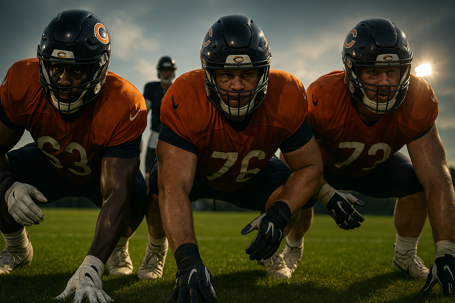 Trenches in the Spotlight as Bears Kick Off Training Camp