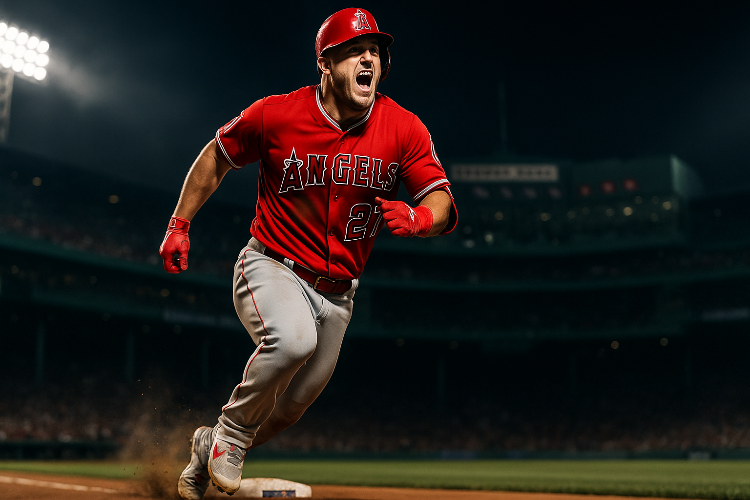 Trout Ascendant, Halos Historic! Angels Bombard Fenway, Edge Red Sox 7-6