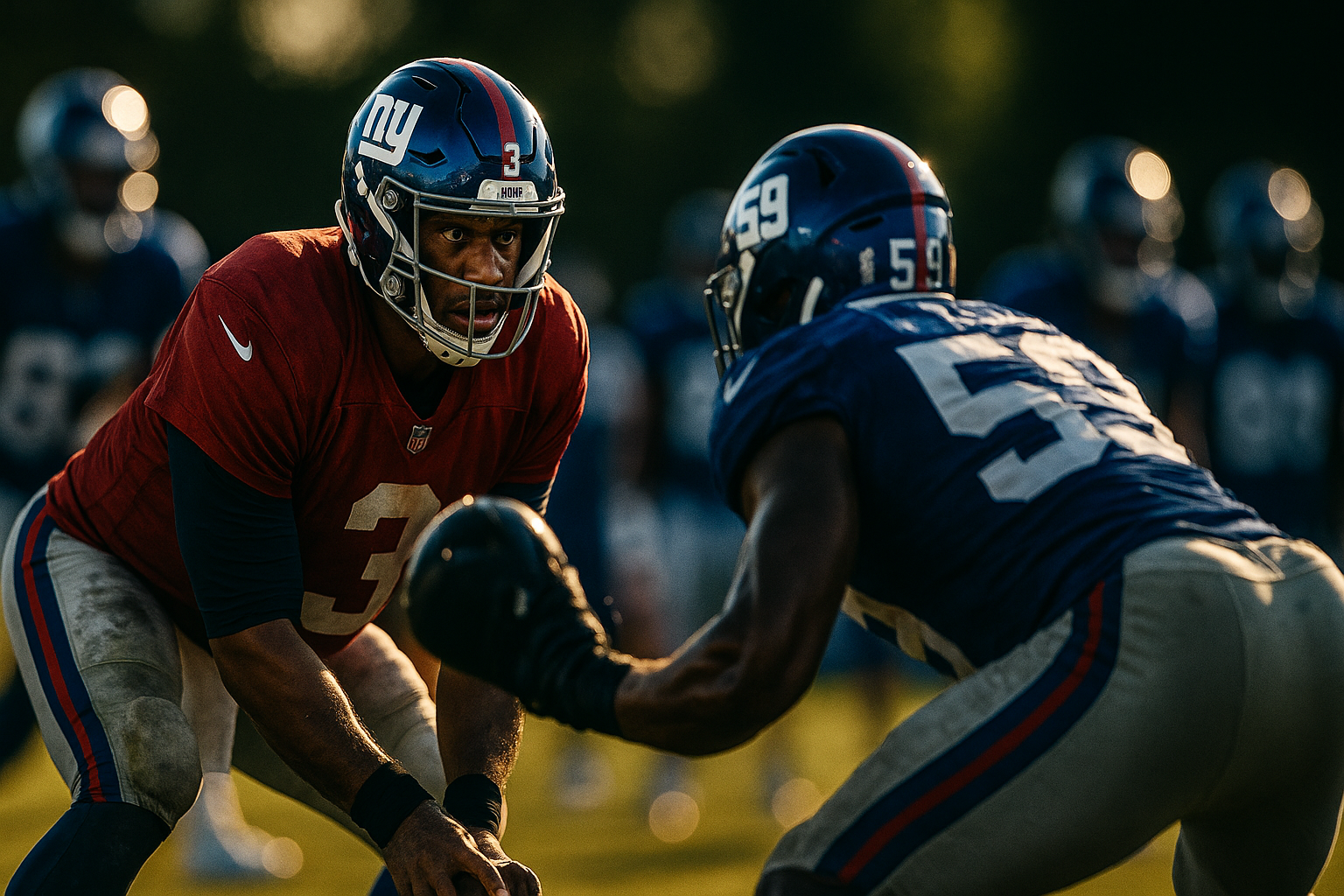 Wilson Takes Charge, Carter Shines as Giants Camp Finds Its Groove
