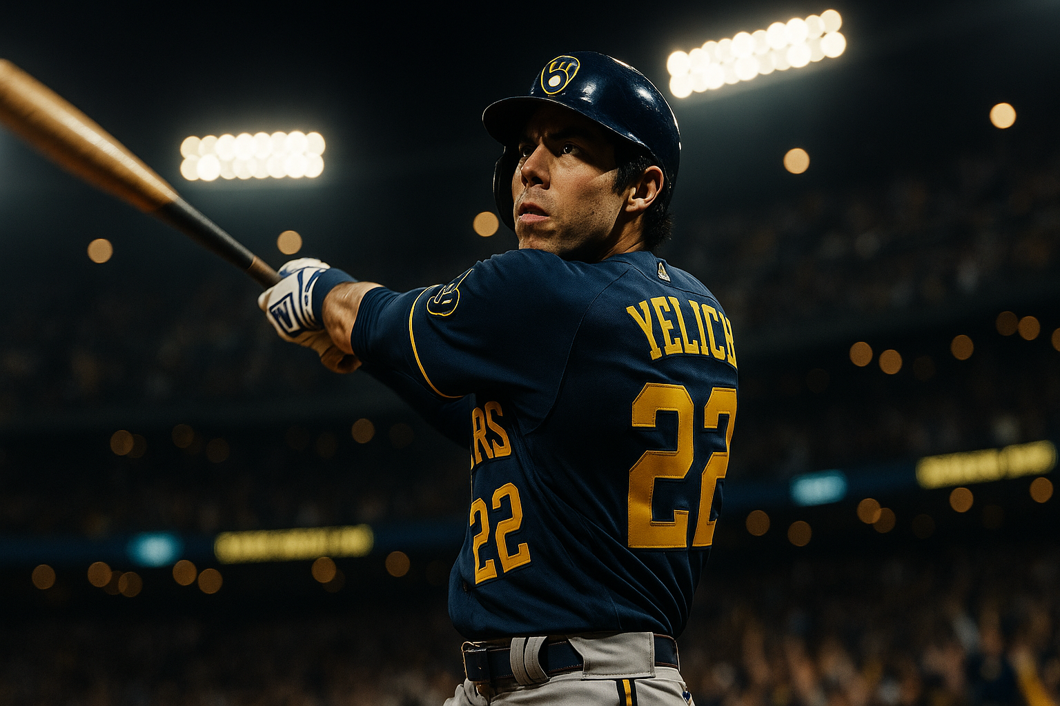 Yelich Shakes Off Sore Hand, Blasts Brewers Past Reds!