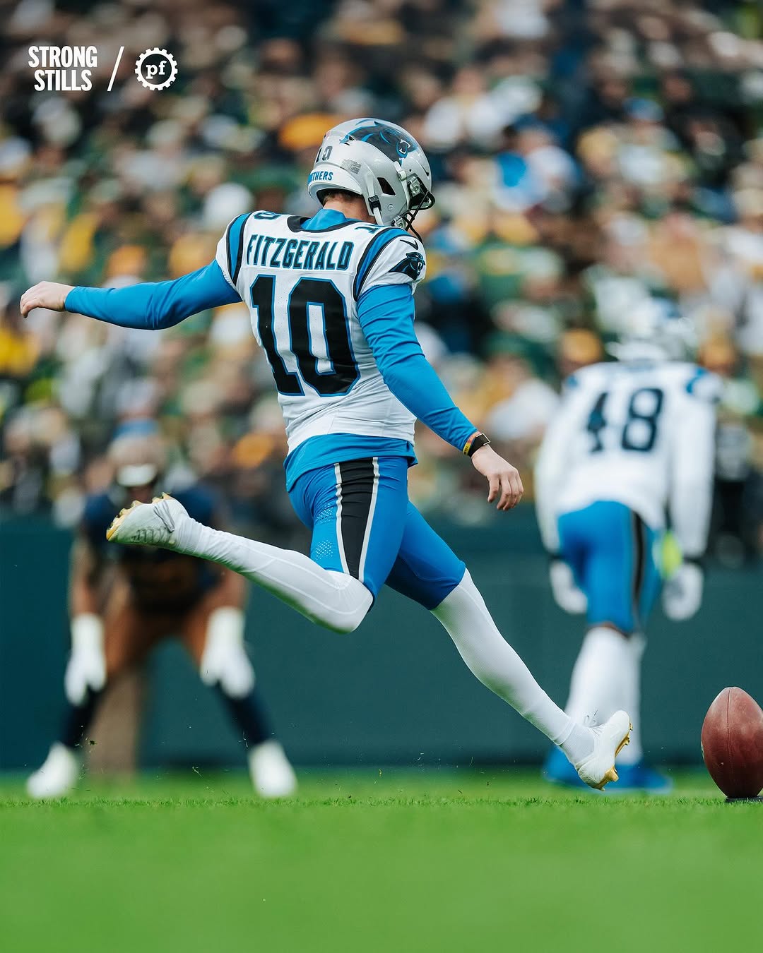 Kicksgerald never skips leg day