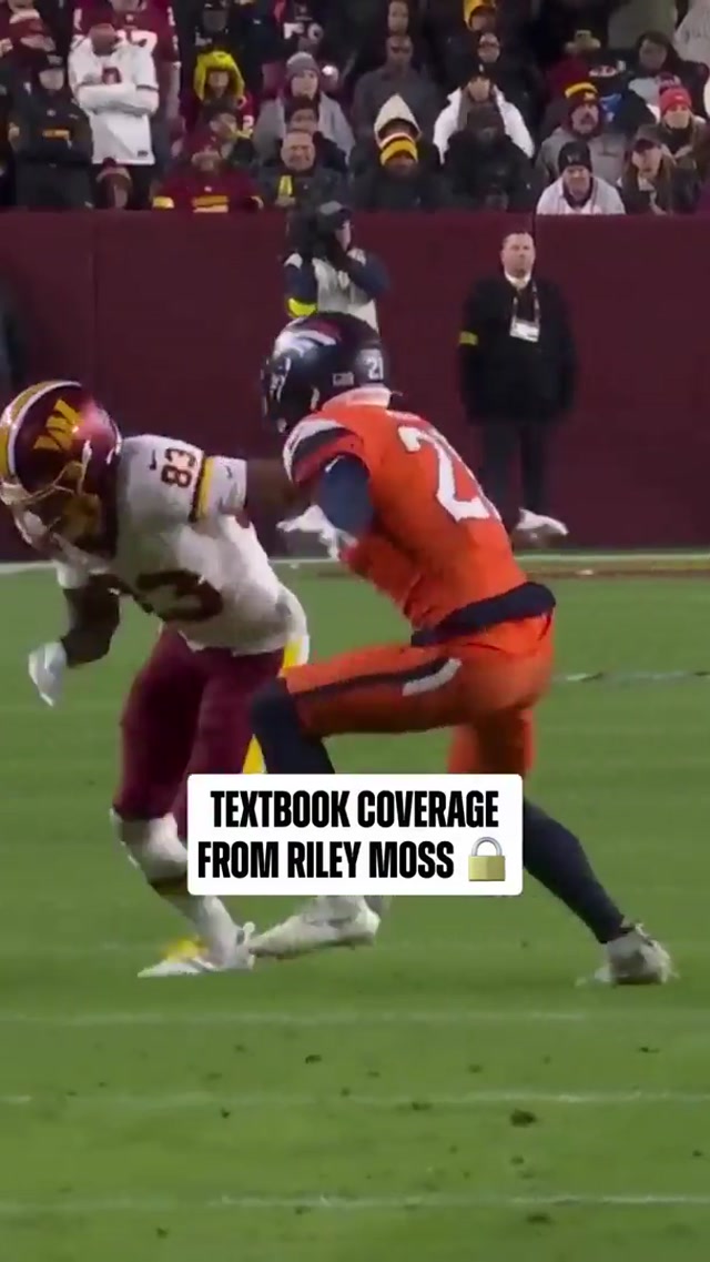 Blanketed him and came up with the PBU 👏

DENvsWAS on NBC
Stream on #NFLPlus + Peacock