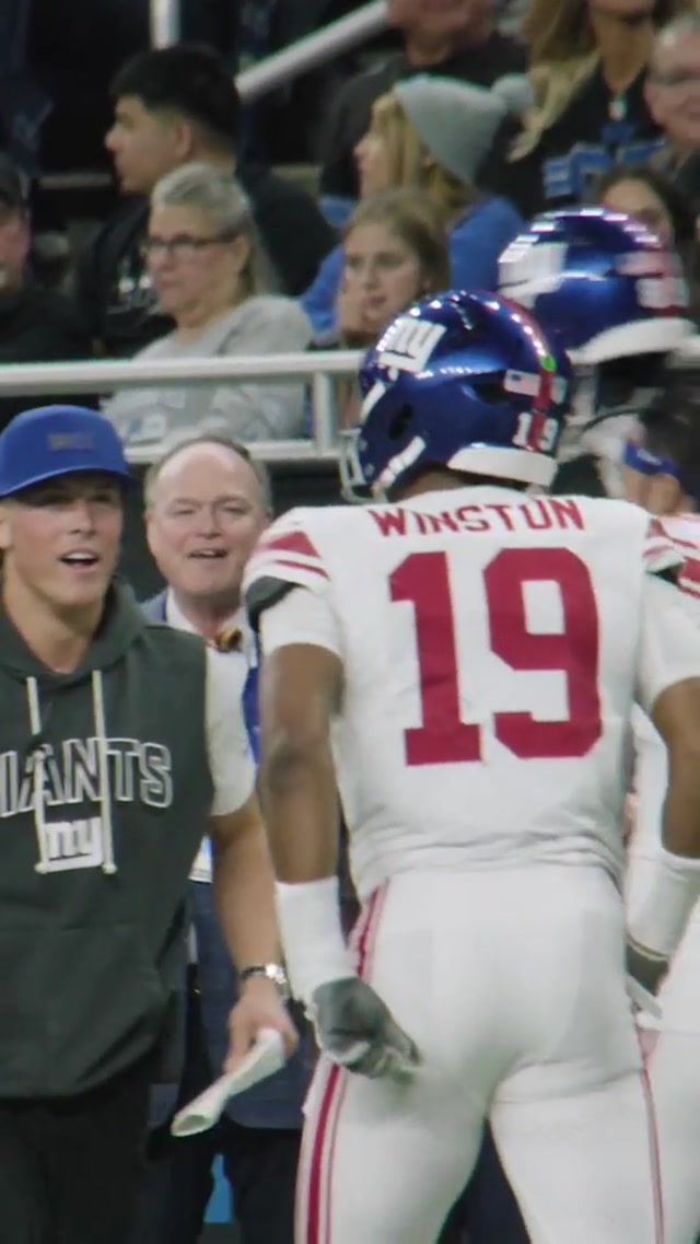 Jaxson was hype after Jameis' TD catch 🔥
