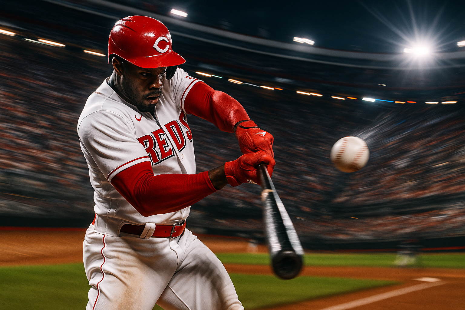Benson's Blast & Singer's Sizzling Start Power Reds Past Braves at Speedway Classic