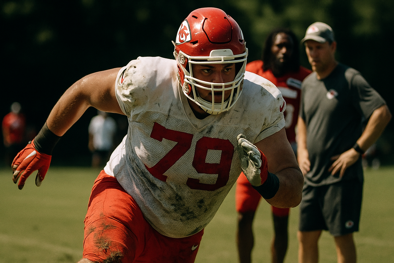Anxious Eyes on Hollywood, High Hopes for the Rook: A Mixed Bag of News from Chiefs Camp