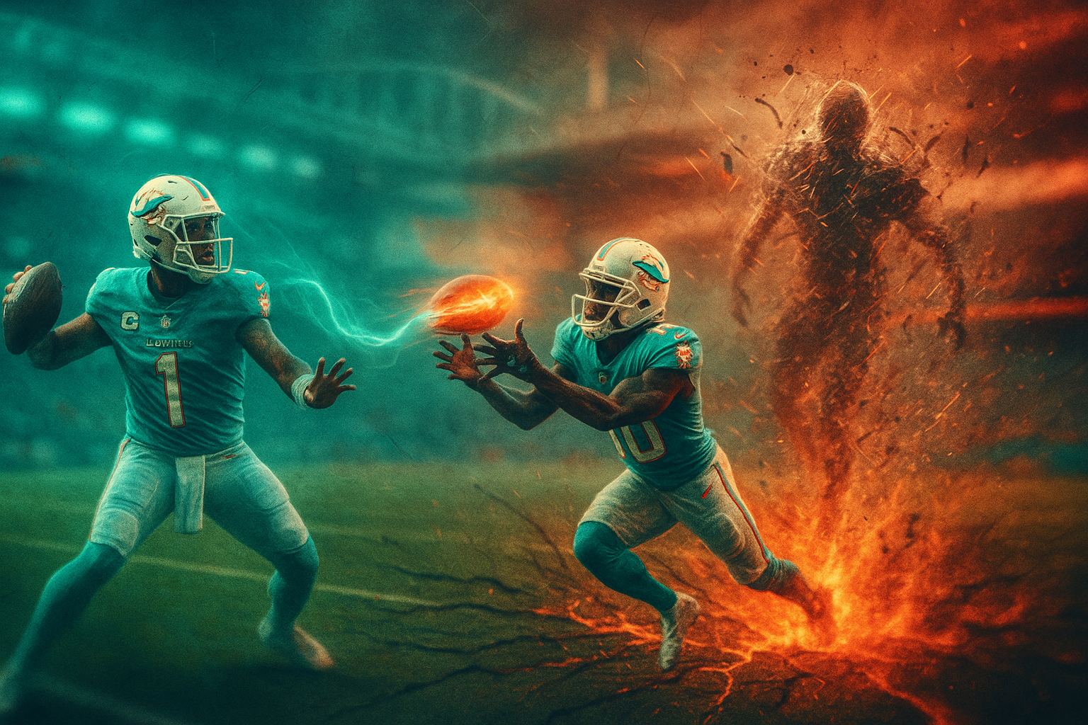 Mending Fences, Facing Fire: Tua and Tyreek Reconnect as Injury Crisis Hits Dolphins' Defense