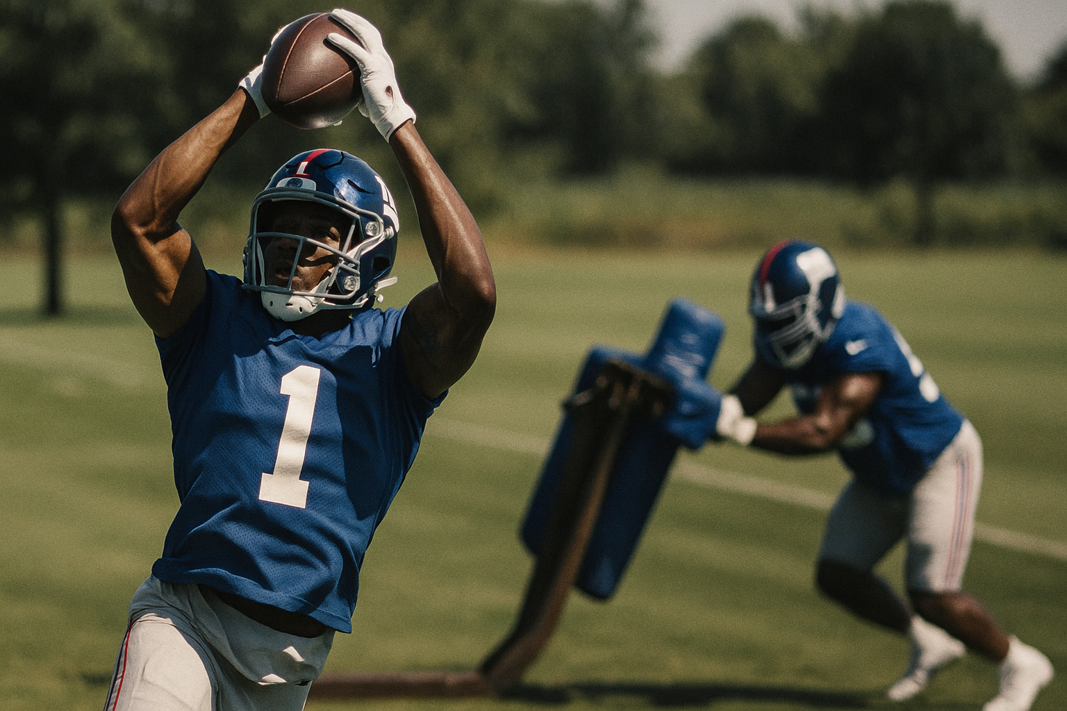 Rookie Revolution: Carter and Nabers Dominate Giants Camp