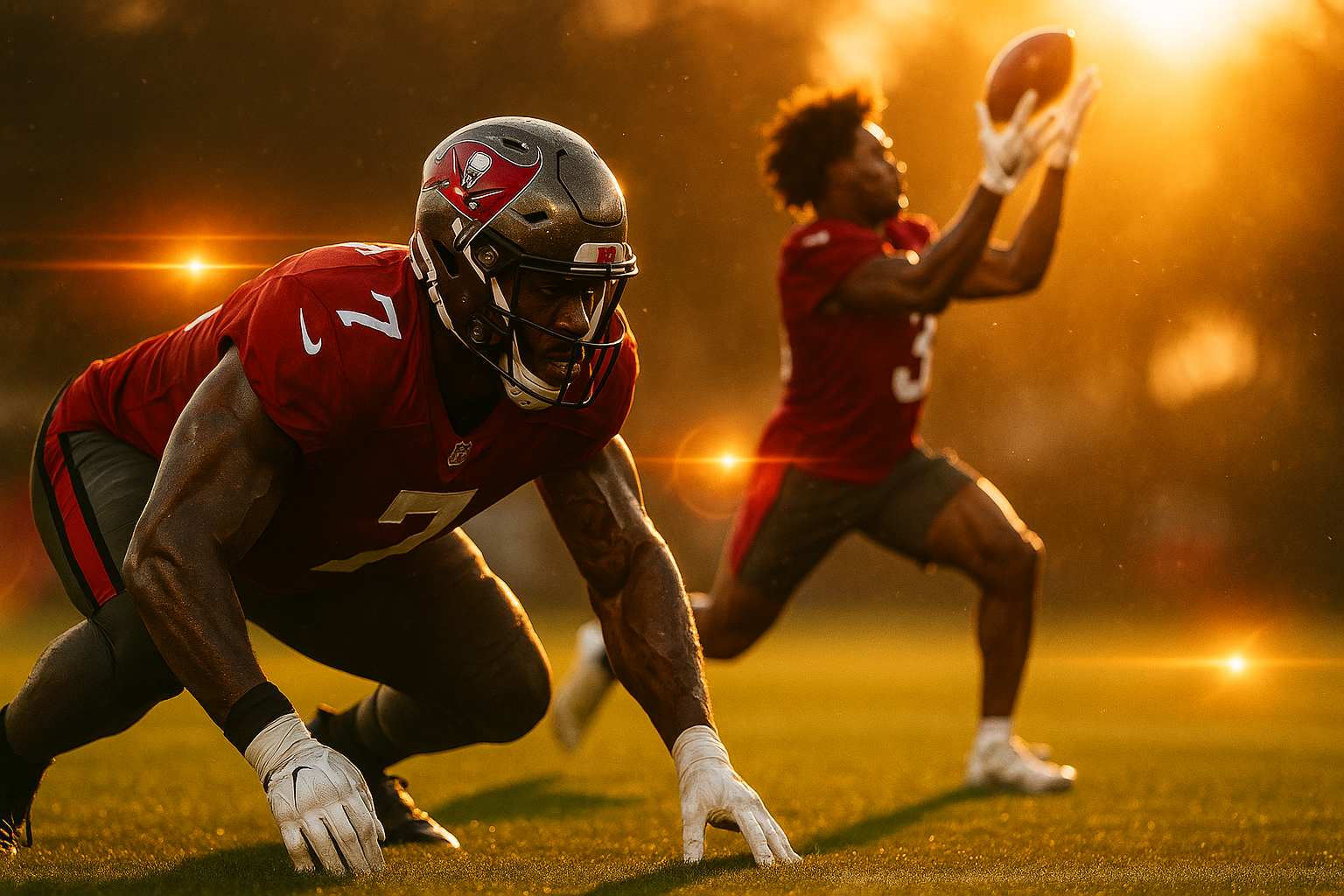 Reddick's Rage & Rookie Revelations: Bucs Camp Buzz Hits Fever Pitch