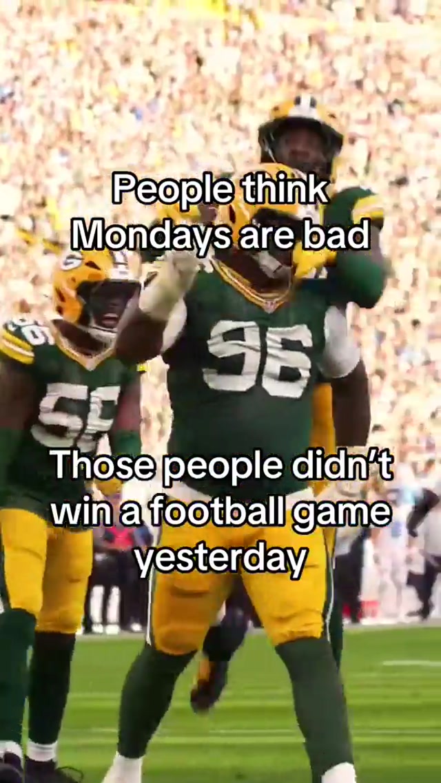 More like Monday Funday 🎉
#packers #dance #monday