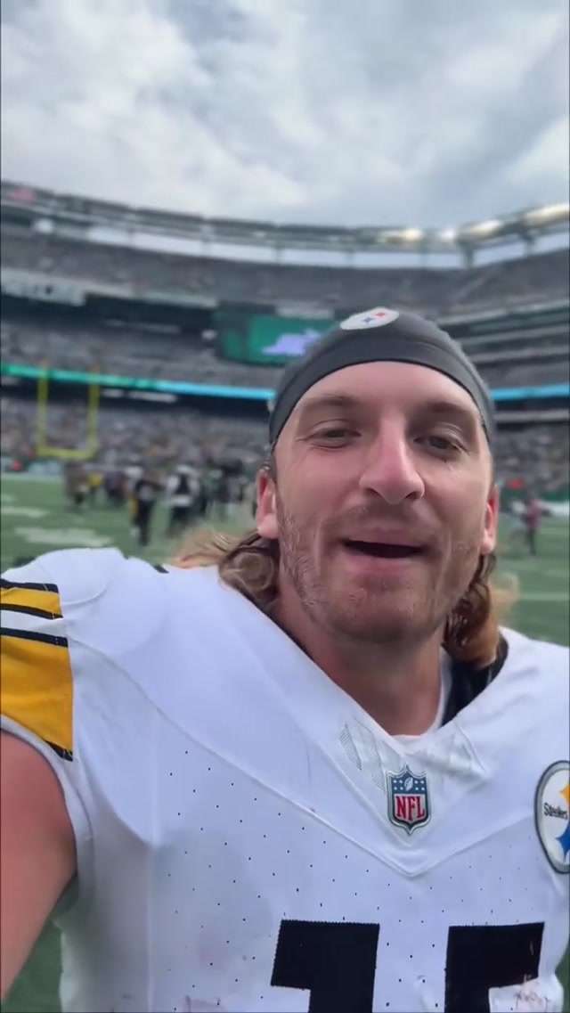 “Feels good to be a Steeler right now” 😤 #steelers #nfl @Ben Skowronek 