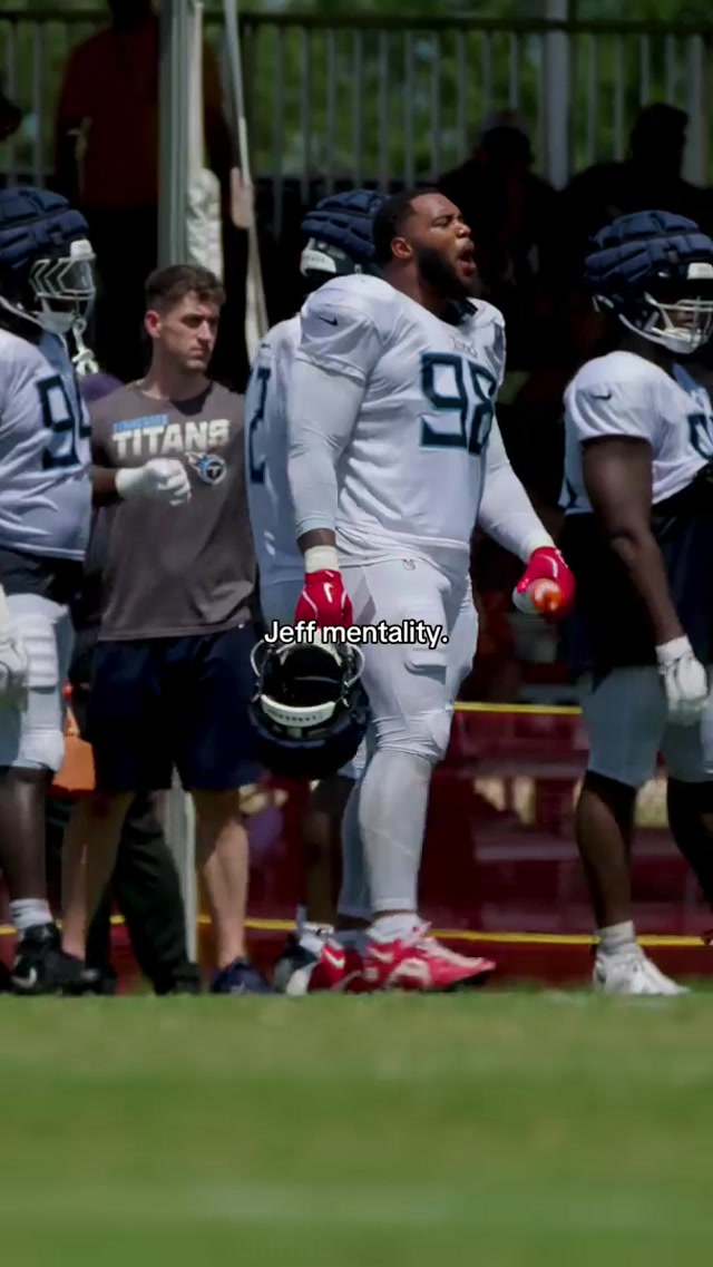 The Jeff Simmons, y’all 🤣 #tennesseetitans #nfl #mentality #bts #football 