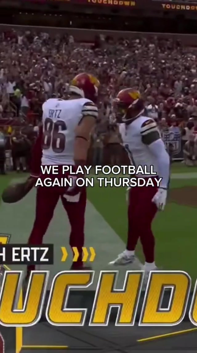 thank goodness #washington #commanders #nfl #tnf #prime