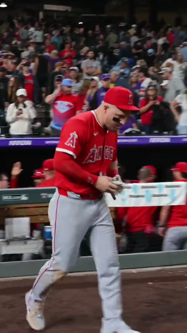 respect 🐐 | #mlb #angels #baseball #miketrout @Mike Trout 