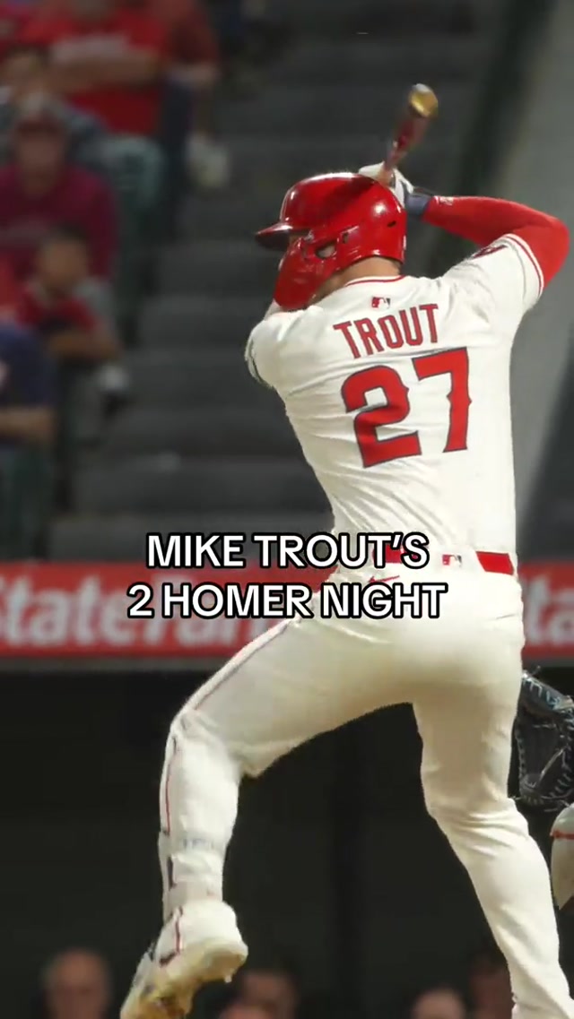 WE WANNA BE LIKE MIKE ⛹️‍♂️ | #mlb #angels #baseball #miketrout 