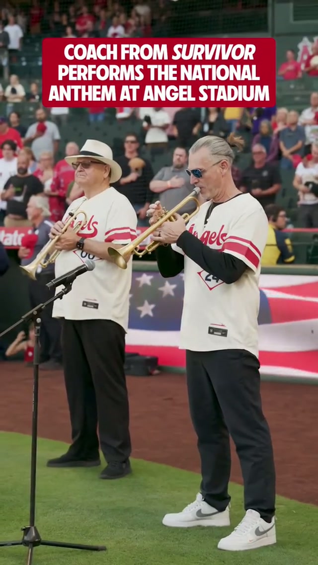 Dragon Slayer + trumpet player 🐉

Ahead of last night's game and tonight's @Survivor season finale, Coach performed the National Anthem at the Big A!