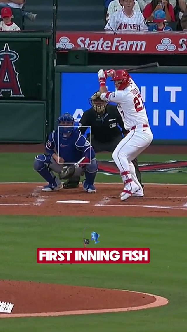 @Mike Trout gone fishin’ 🪝 