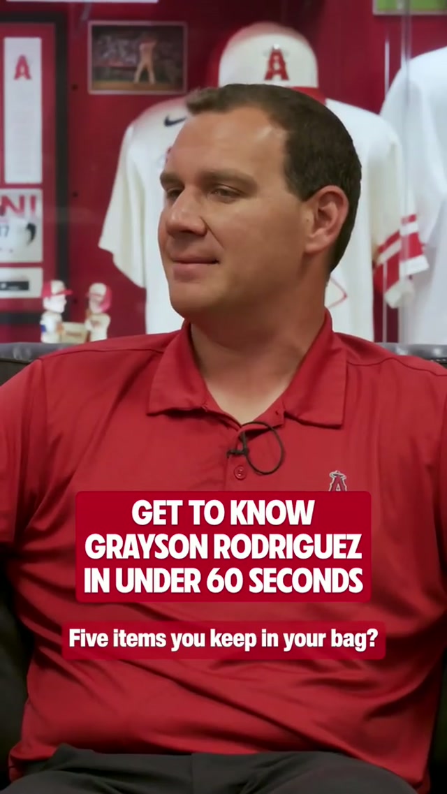 Elf, Ace Ventura: Pet Detective, and Angels in the Outfield on repeat 🤔

🎥: Under the Halo Podcast with Grayson Rodriguez, watch & listen at angels.com/fans