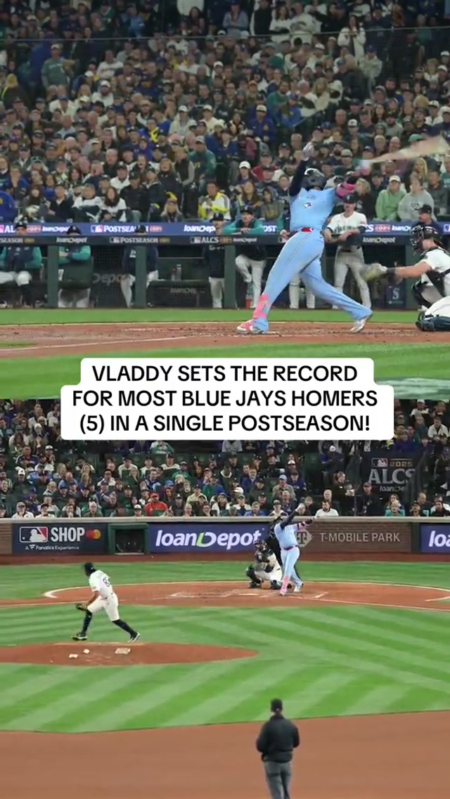 BIG 💥TIME 💥 PLAYER 💥#MLB #MLBPostseason #ALCS #BlueJays #vladimirguerrerojr 