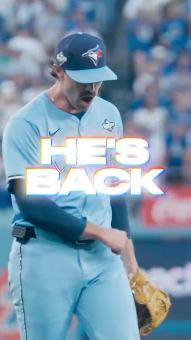 WELCOME BACK, BIEBS! #MLB #BlueJays #Toronto #Bieber #ShaneBieber 