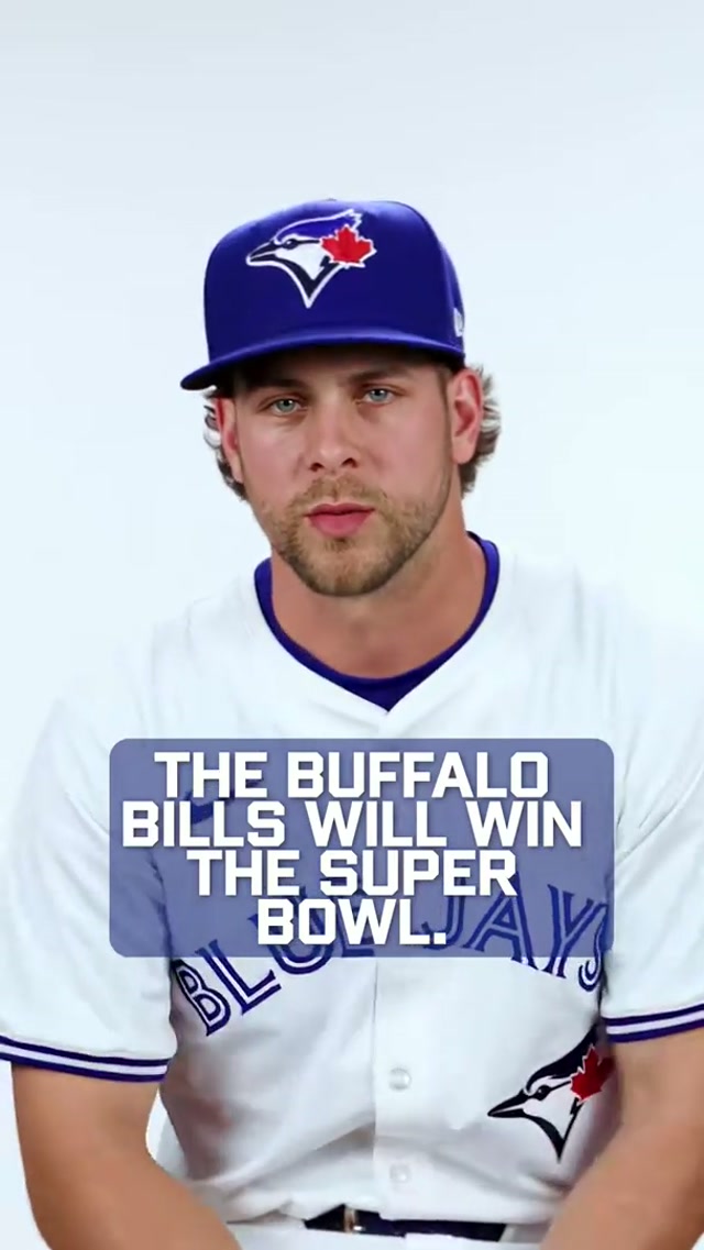 Hey-ey-ey-ey 🗣️ Good luck to the @Buffalo Bills in the NFL Playoffs ‼️ #BlueJays #BuffaloBills #BillsMafia #NFL #NFLPlayoffs 