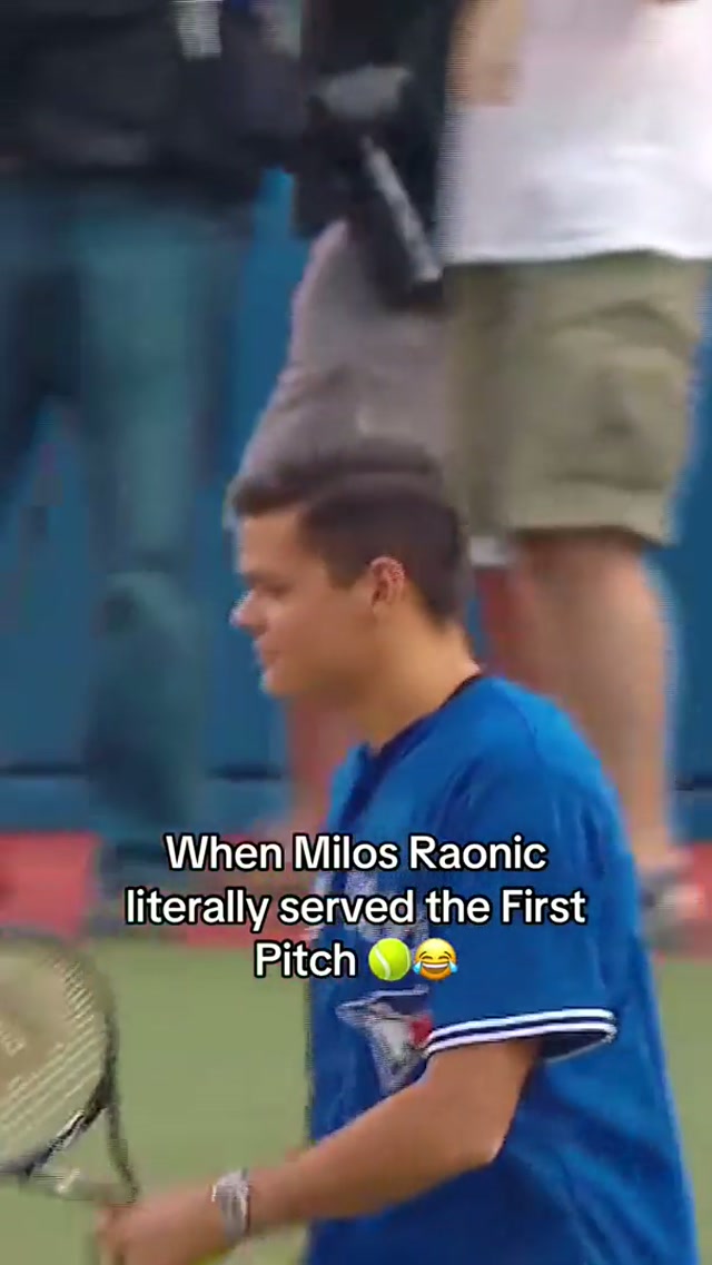 Happy retirement to the Canadian legend 👏🇨🇦 #MilosRaonic #BlueJays #Tennis #MLB #ATP 