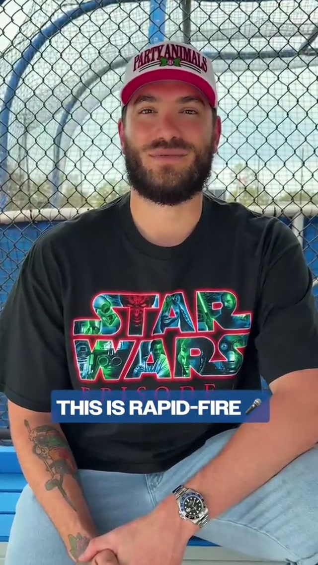 Get to know Cody Ponce 💫 #MLB #BlueJays #Toronto #CodyPonce #RapidFire 