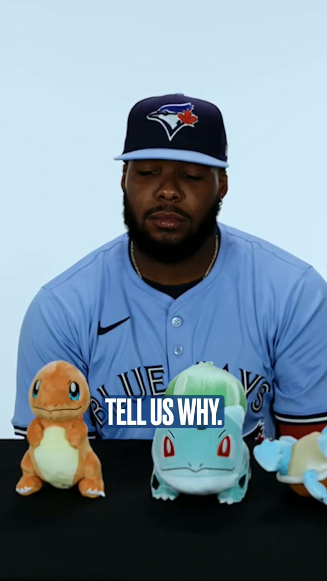 What’s your pick? 🤔 Happy Pokémon Day! 🔥💧🍃 #MLB #BlueJays #Pokemon #Toronto #PokemonTikTok 