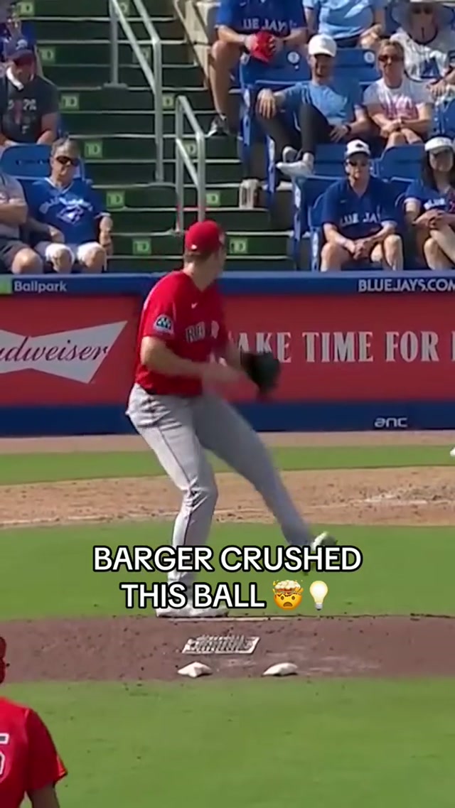 A Spring Slam for Addy 😤 #MLB #BlueJays #Toronto #AddisonBarger #GrandSlam 