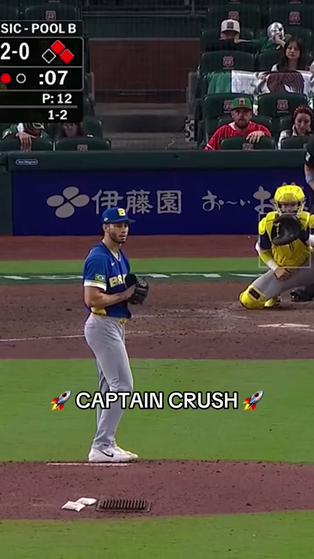 KIRKY’S FIRST WBC HOMER GOES 416 FEET 😱🇲🇽 #WBC #BlueJays #AlejandroKirk #WorldBaseballClassic 