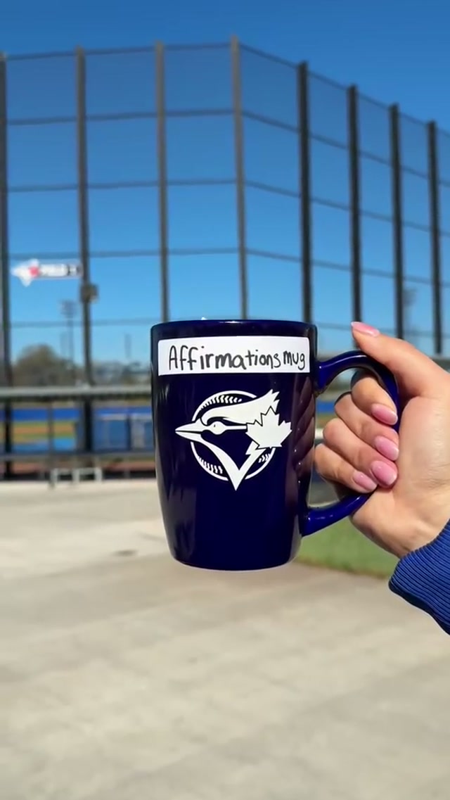 A little positivity goes a long way 😅 #MLB #BlueJays #Toronto #Affirmations #questionoftheday 
