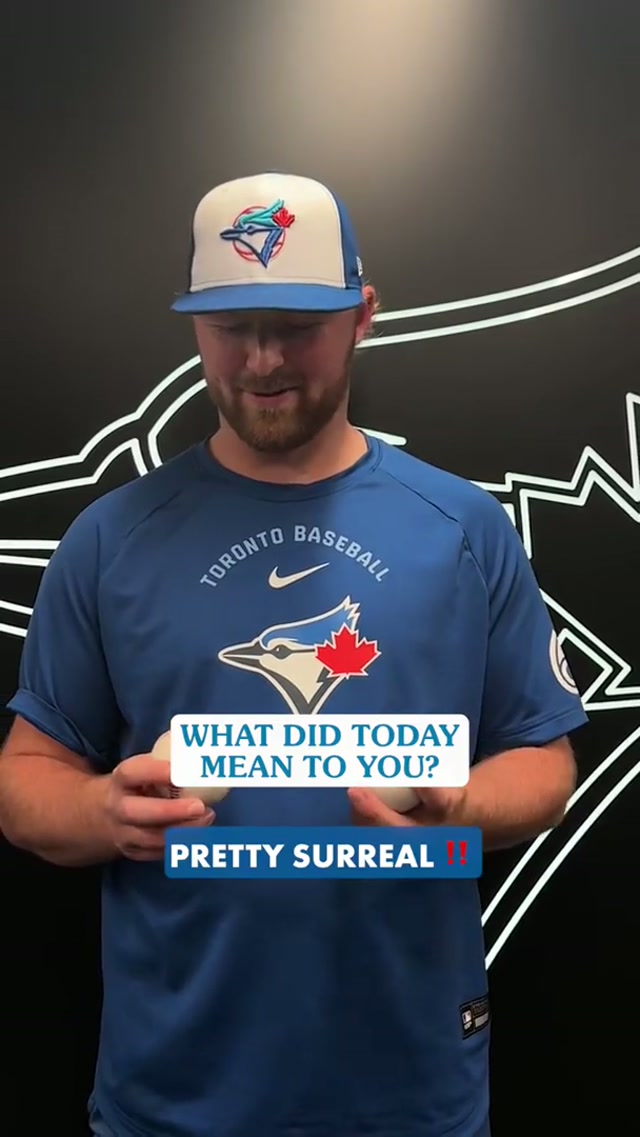 What a debut for Spencer Miles 👏 #MLB #BlueJays #Toronto #BlueJays50 