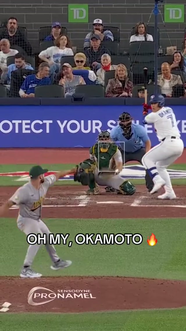 KAZUMA'S FIRST MLB BLAST! 和真のメジャー初ホームラン！#MLB #BlueJays #KazumaOkamoto #BlueJays50 