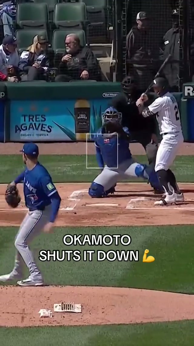 KAZ 😱 岡本和真のファインプレー！👏 #MLB #BlueJays #KazumaOkamoto #BlueJays50 