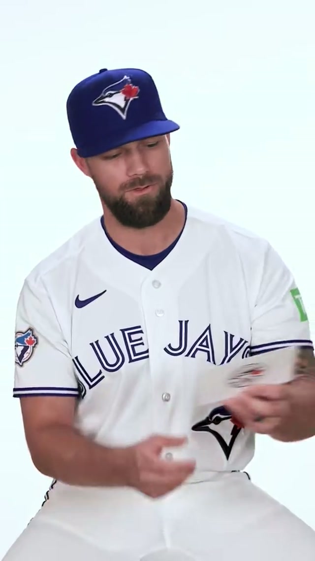 Who lives in a pineapple under the sea? 🤔😂🧽 #MLB #BlueJays #BlueJays50 #SpongeBob 