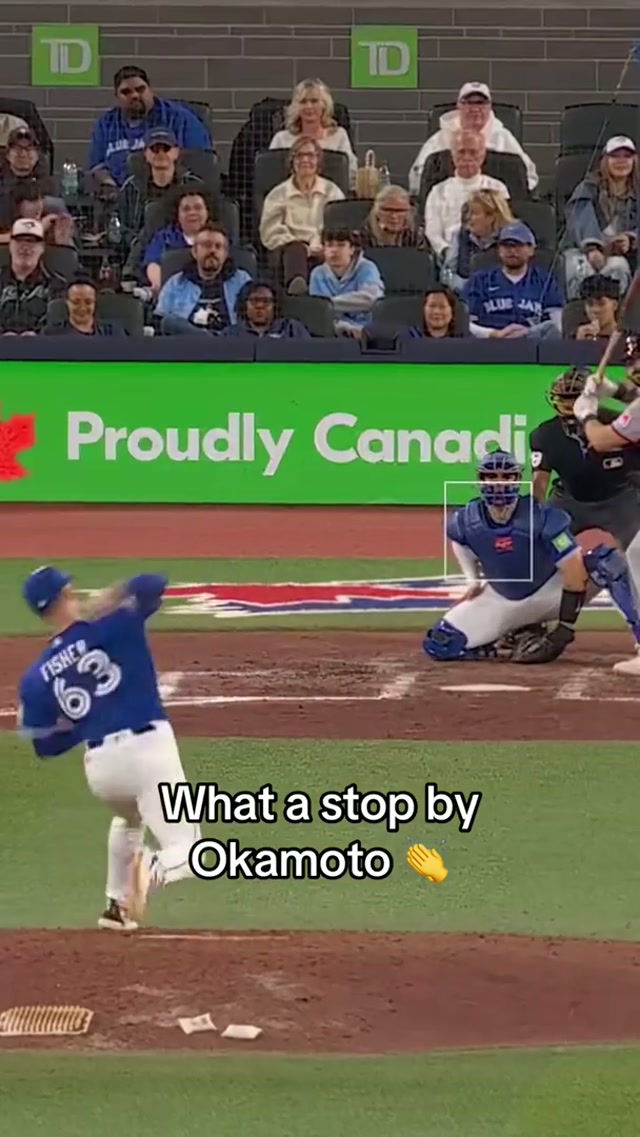 We’ve seen this before 💪 #MLB #BlueJays #BlueJays50 #KazumaOkamoto 