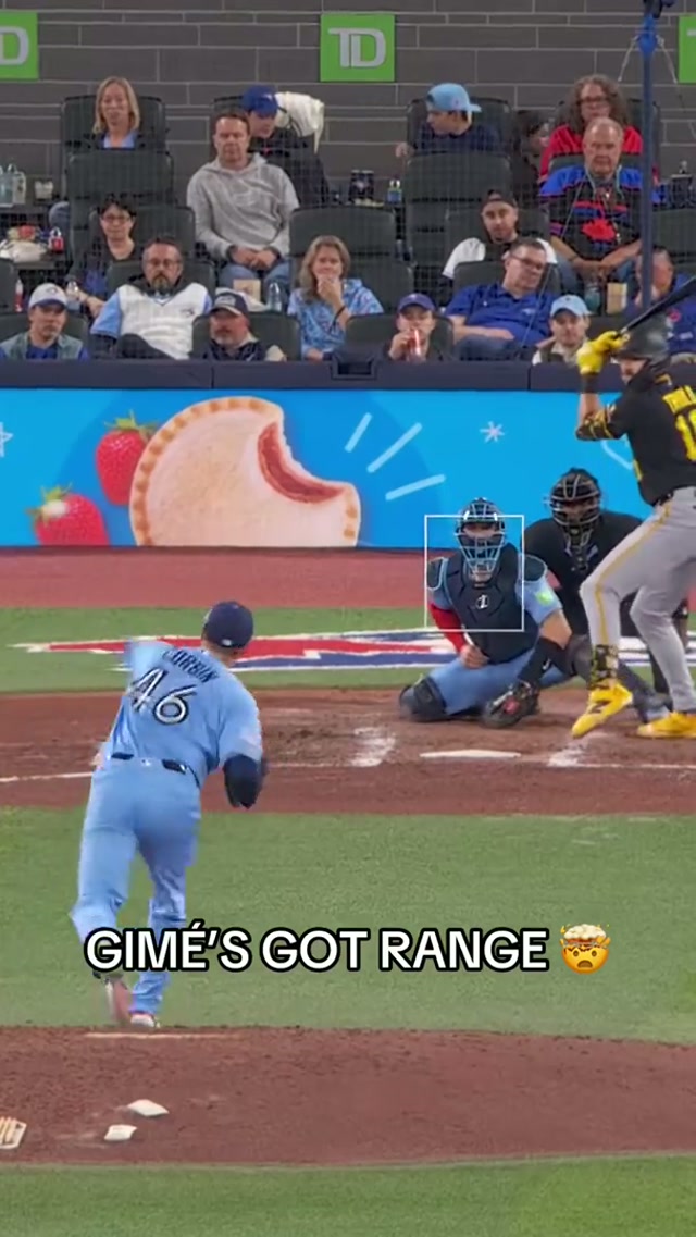 Spin cycle at SS 🫨 #MLB #BlueJays #Toronto #AndrésGiménez #BlueJays50 