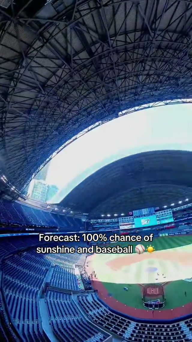 Vitamin D(ome) 😎 #MLB #BlueJays #BlueJays50 #Toronto 