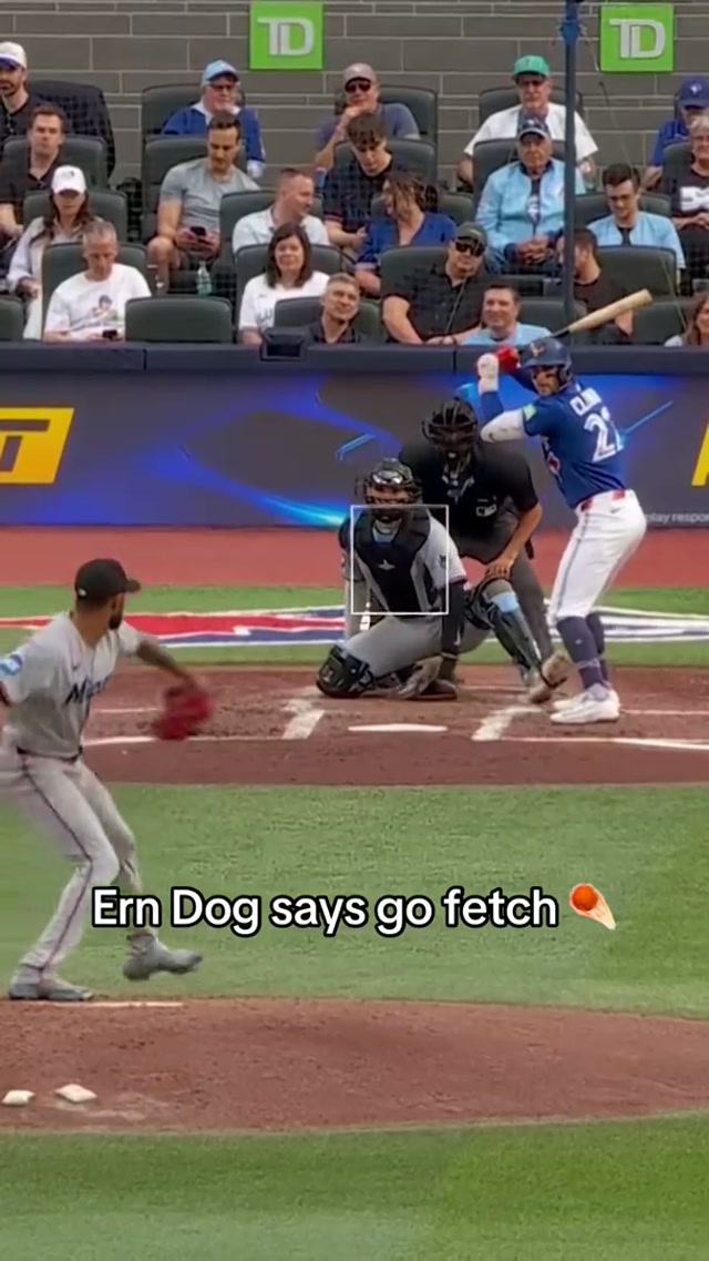 WOOF 🐶 #MLB #BlueJays #Toronto #ErnieClement #BlueJays50  