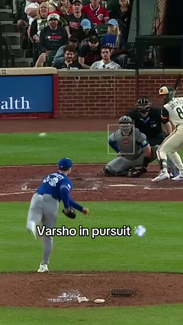 Tracked it down 😤 #MLB #BlueJays #BlueJays50 #DaultonVarsho 