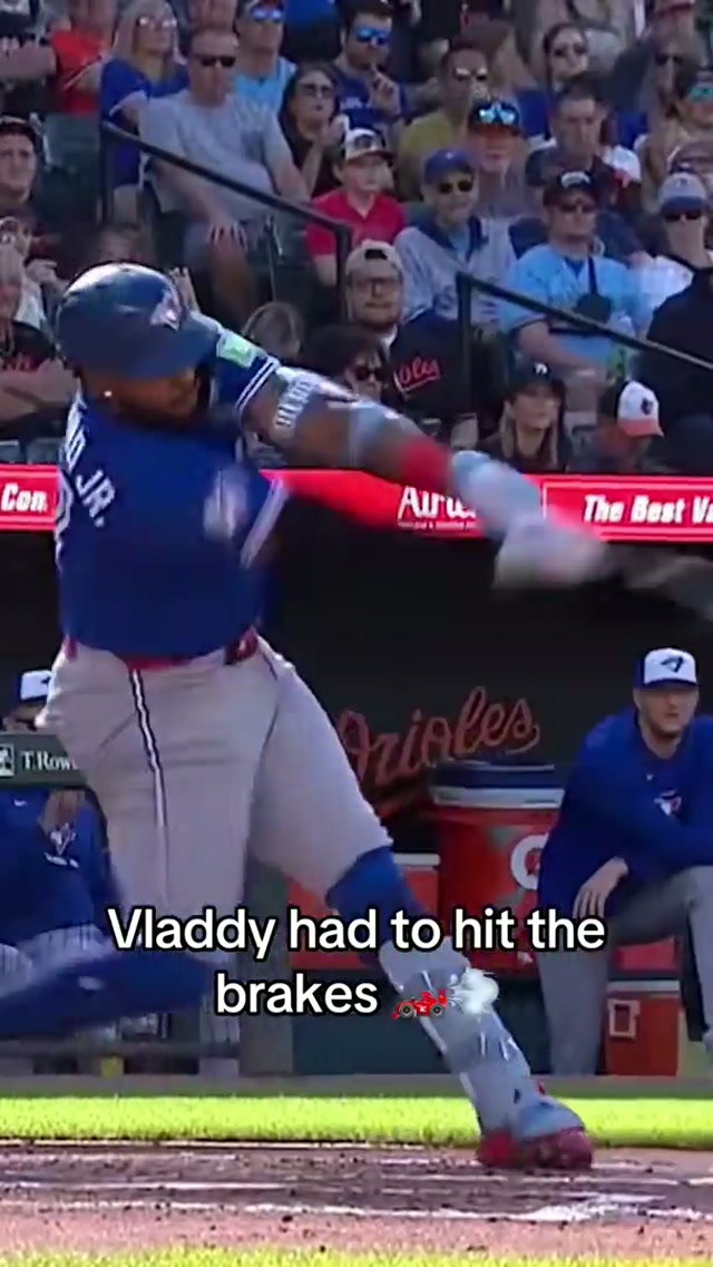 He is speed 😂 #MLB #BlueJays #Toronto #Vladdy  #Cars