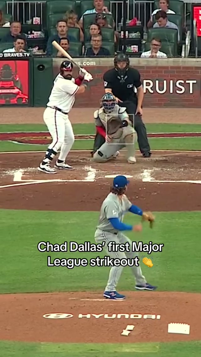 Cheese’s fam was loving it 💙 #MLB #BlueJays #BlueJays50 #ChadDallas 