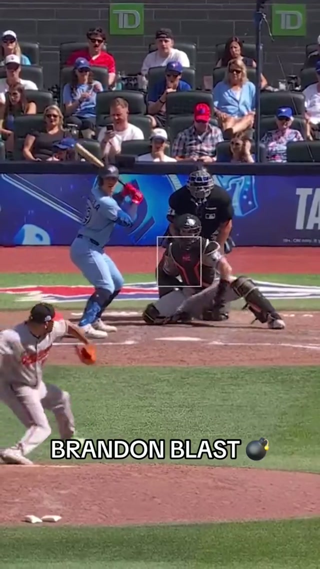 Vali’s SO HOT right now 🔥 #MLB #Toronto #BlueJays50 #BrandonValenzuela #BlueJays 