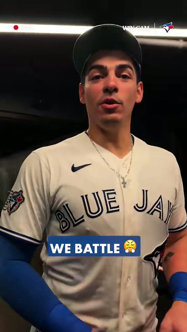 🗣️TELL JANICE THAT’S WHAT WE DO 🗣️ #MLB #BlueJays #Janice #BrandonValenzuela #WinCam 