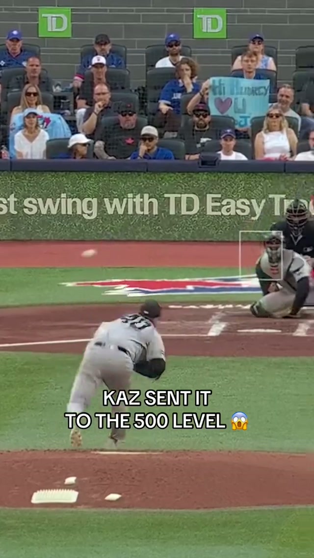 OH MY, OKAMOTO 🤯 #MLB #BlueJays #BlueJays50 #KazumaOkamoto 