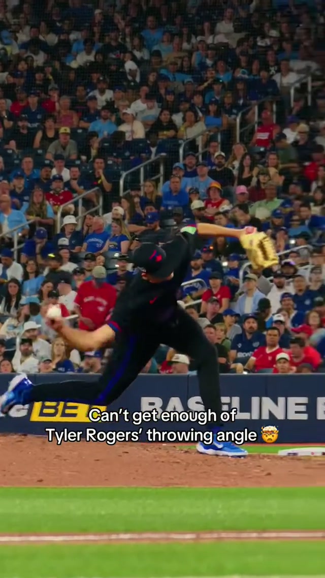 Never gets old 😳 #MLB #BlueJays #BlueJays50 #TylerRogers 