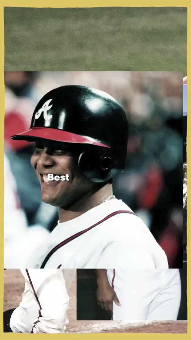 The greatest centerfielder of all-time. 

#halloffame #andruwjones #mlb 