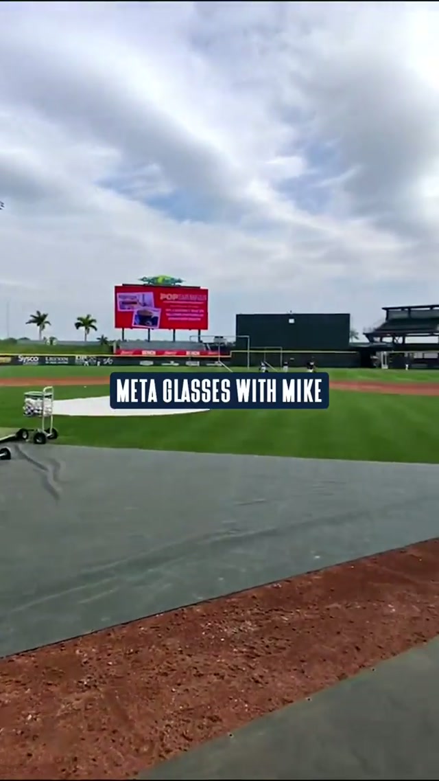 BP from @Michael Harris II POV 😎

#mlb #Braves #metaglasses 