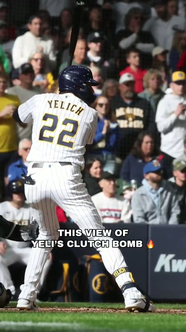 SO LOUD, SO ELECTRIC #mlb #brewers #baseball