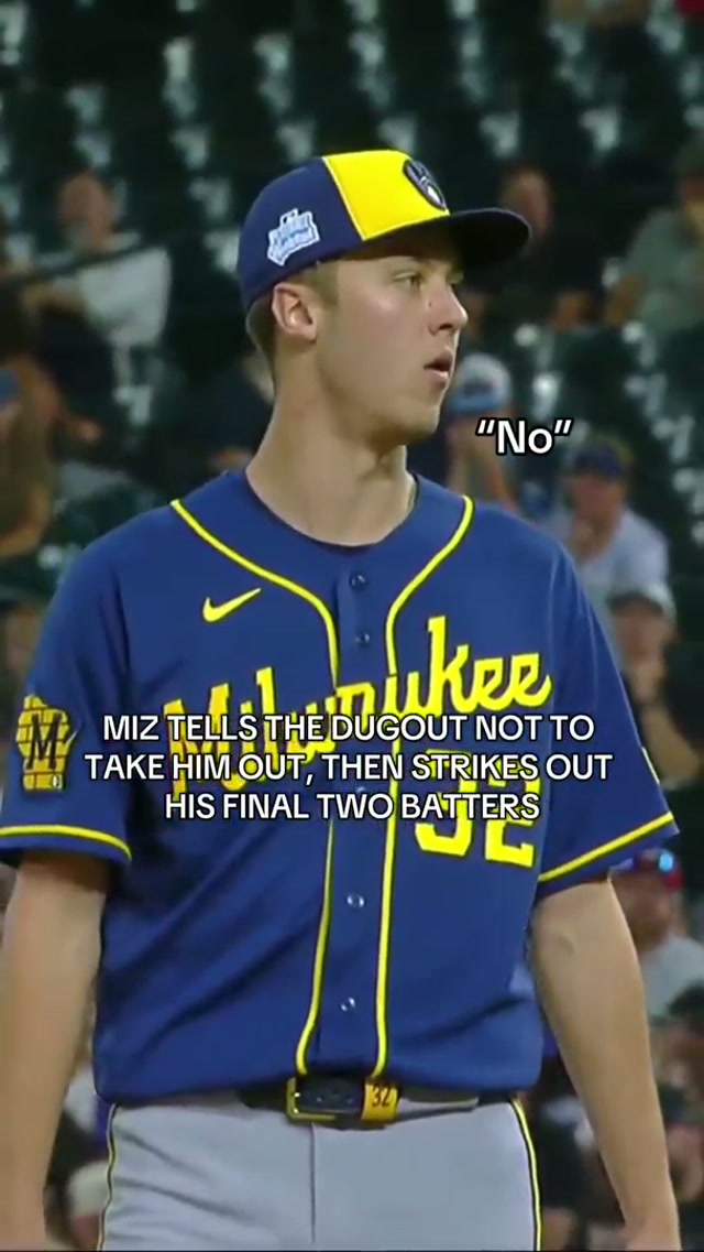 The stuff of an absolute DAWG #mlb #brewers #miz #pitching #baseball